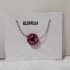 NEW Carnival Cruise Ship Barrel Of FUN Charms "Red Barrel & Silver Necklace" NEW